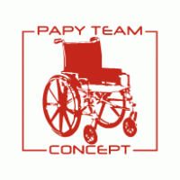 Papy Team Concept logo vector logo