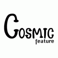Cosmic feature logo vector logo