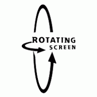 Rotating Screen logo vector logo
