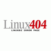 Linux404 logo vector logo