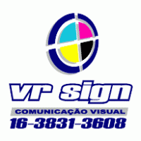 Vr Sign logo vector logo