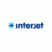 Interjet logo vector logo