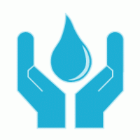 Pure water logo vector logo