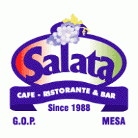 salata&bar logo vector logo