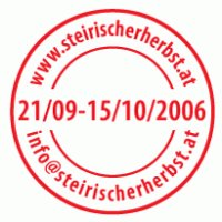Steirischer Herbst 2006 [stamp impression] logo vector logo