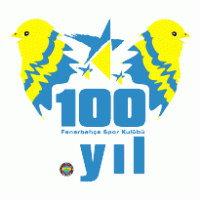 fenerbahce 100 logo vector logo