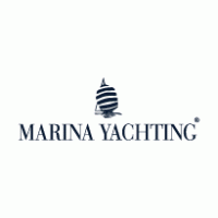 Marina Yatching logo vector logo