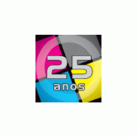 Paratodos 25 Anos – Selo logo vector logo