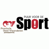 Oost – Vlaanderen Puur voor de Sport logo vector logo