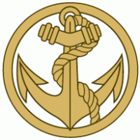 Troupes de marine logo vector logo