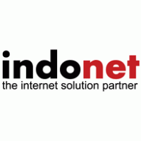 indonet logo vector logo