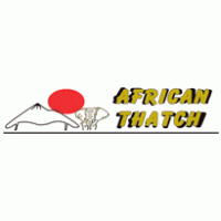 African Thatch logo vector logo