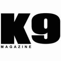 K9 Magazine logo vector logo