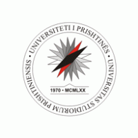 Pristina University logo vector logo