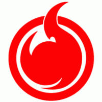 Hell Girl fire symbol logo vector logo