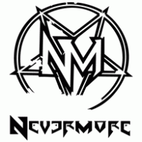 Nevermore logo vector logo