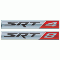 SRT4 and SRT8 logo vector logo