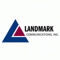 Landmark com logo vector logo