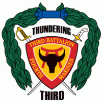3rd Battalion 4th Marine Regiment USMC logo vector logo