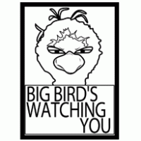 Big Bird’s Watching You logo vector logo