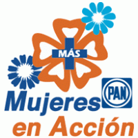 mujeres accion logo vector logo