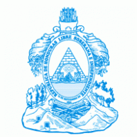 Escudo Honduras Azul logo vector logo