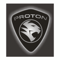 Proton logo B&W logo vector logo