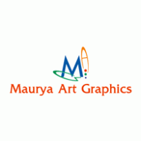 MAURYA ART GRAPHICS logo vector logo