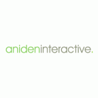 Aniden Interactive logo vector logo