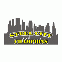 pittsburgh steel city champs logo vector logo