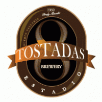 Ocho Tostadas Estadio Beer logo vector logo