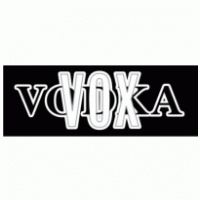 vox vodka logo vector logo