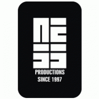 ness productions logo vector logo