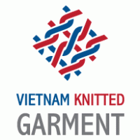 Vietnam Knitted Garment logo vector logo