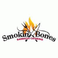 Smokin’ Bones BBQ Catering logo vector logo