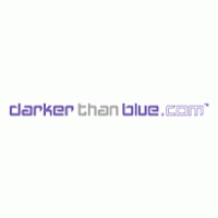 Darker than blue logo vector logo