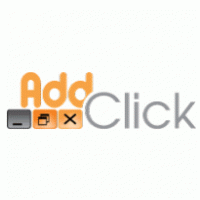 Add-Click logo vector logo