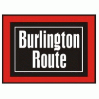 Burlington Route logo vector logo