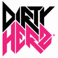Dirty Herz logo vector logo