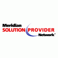 Meridian Solution Provider logo vector logo
