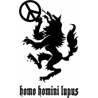 Homo Homini Lupus logo vector logo