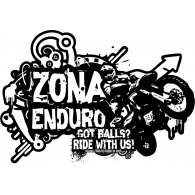 Zona Enduro logo vector logo