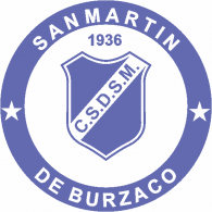 SAN MARTIN DE BURZACO logo vector logo