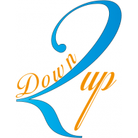 Down2 up logo vector logo