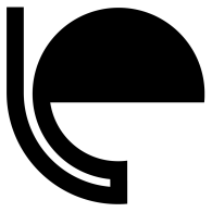 L E logo vector logo