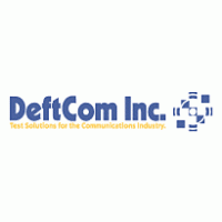 DeftCom logo vector logo