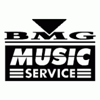 BMG Music Service logo vector logo