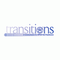 Transitions logo vector logo