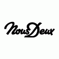 Nous Deux logo vector logo