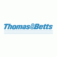 Thomas & Betts logo vector logo